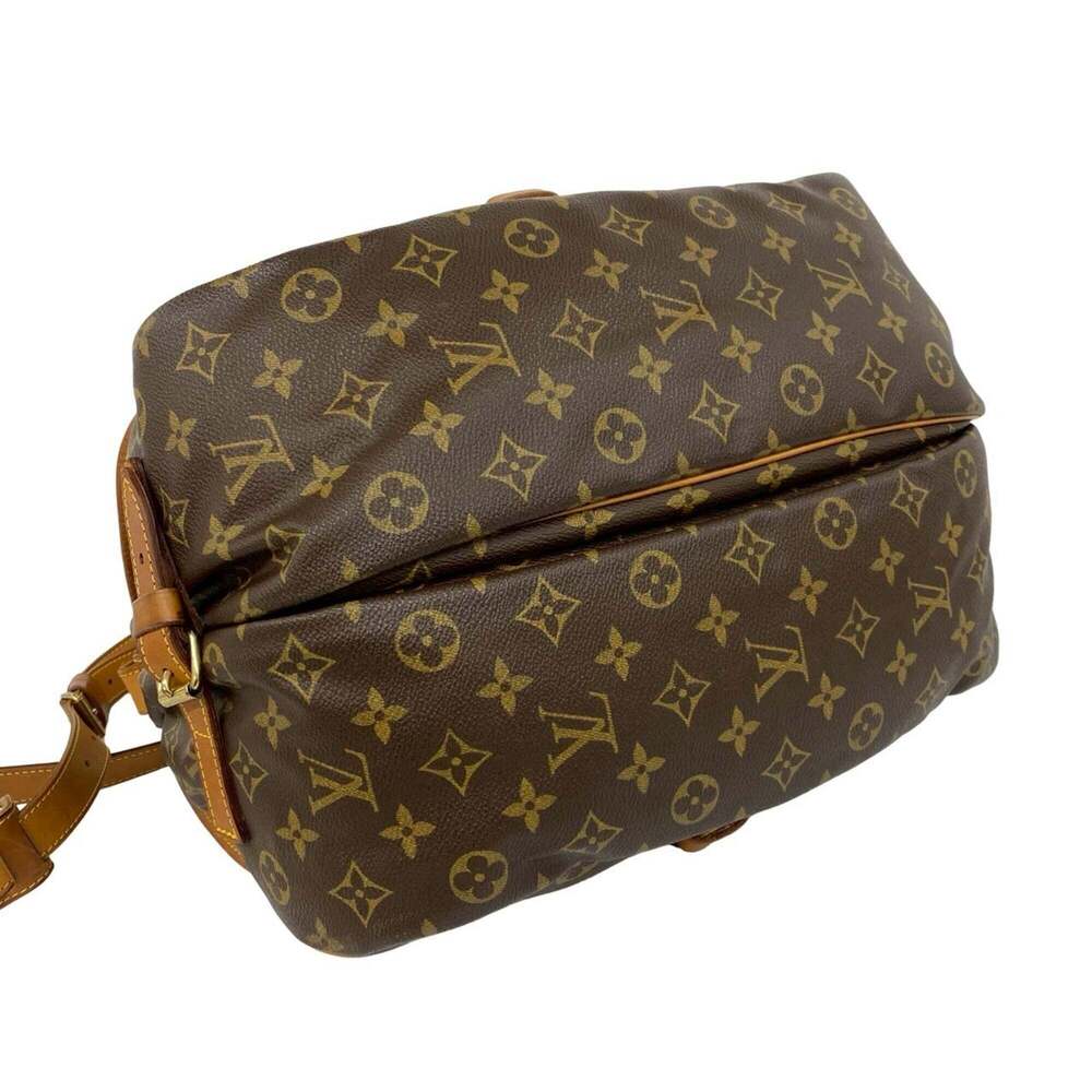 LOUIS VUITTON Vintage Saumur 35 Monogram Leather Shoulder Bag/Body Bag, Brown... - Picture 7 of 10